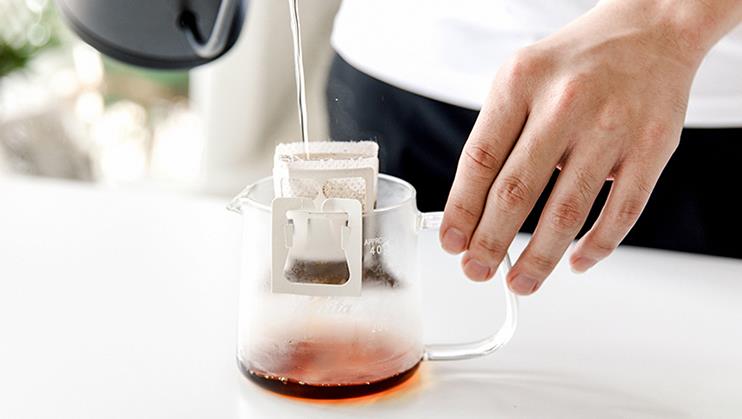 Low price drip coffee packaging machine