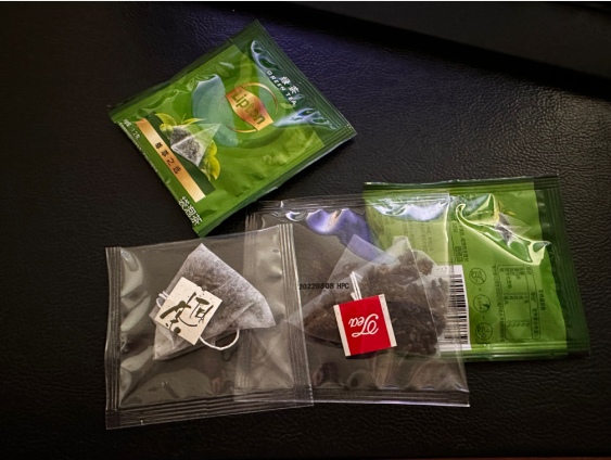 Biodegradable tea bag packaging machine