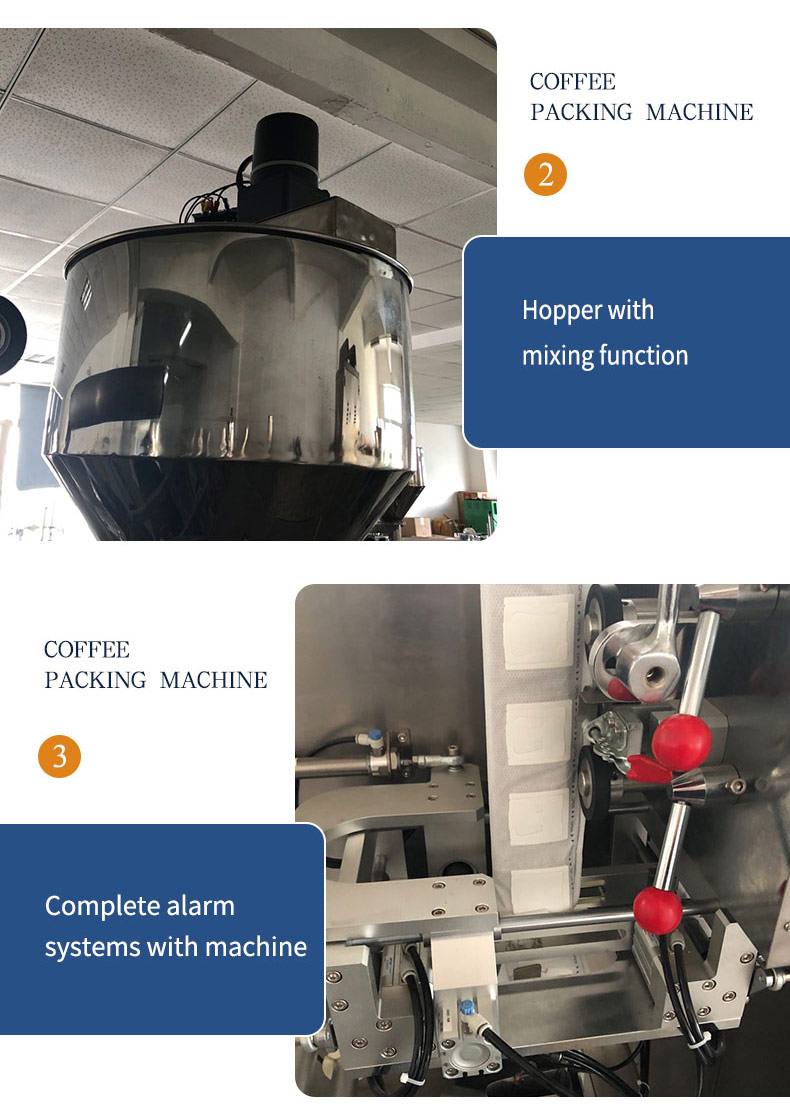 Coffee pod drip coffee packaging machine