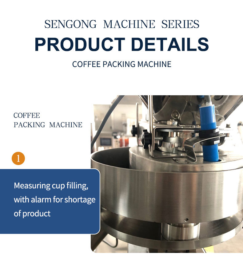 Hanging ear coffee packaging machine