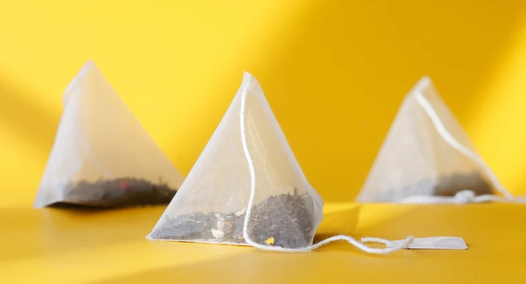 pyramid tea bag packing machine with Box Device
