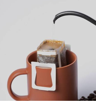Russia Ground Coffee Drip Coffee Bag Packaging Machine for Café Wholesale and Brand Sampling