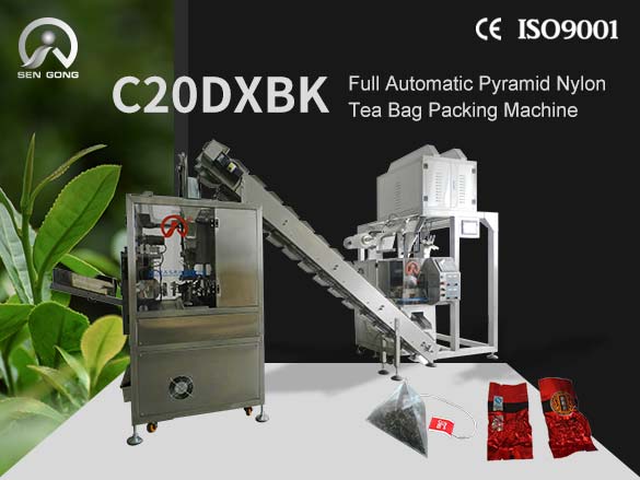 C20DX-BK Full Automatic Pyramid Nylon Tea Bag Packing Machine