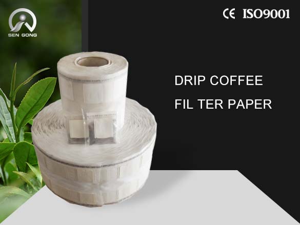 Drip coffee filter paper